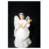 Vtg Homco Porcelain Figurine Heaven Mandolin