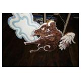 Buffalo w/Wings Wall Art