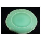 2 Vtg Mount Clemens Pottery Plates