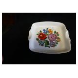 Kalocsa Hungary Hand Painted Trinket Dish
