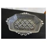Vtg Anchor Hocking Bon Bon Dish