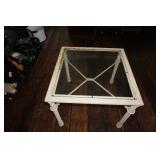 Vtg Lane Metal End Table