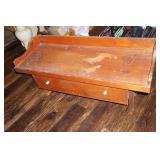 Hand Made Bench w/storage