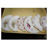 Collection of Vtg Bone Plates