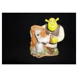 Plastic Shrek & Donkey Figurine