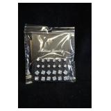 Collection of 12 Square Shaped Fashion Earrings
