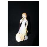 1982 Growing Up Girl Figurine Birthday Girls 12th