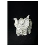 Goodluck Elephant Mother & Baby Ceramic Teapot
