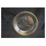 Vtg Pyrex Glass Pie Dish