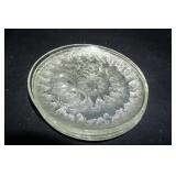 4 Vtg Anchor Hocking Savannah Clear Glass Plates