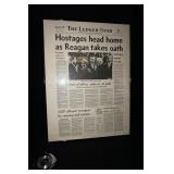 Framed The Ledger Star 1-20-81