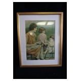 Framed Loves Sweetest Treasure by J Knowles