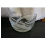 Mikasa Lead Crystal Decorative Bowl