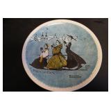 Newell Pottery 10075E When in Rome Plate