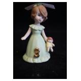 1982 Growing Up Girl Figurine Birthday Girls 3rd