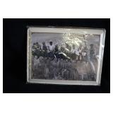 Manhattan Lunch Print on Metal NIP