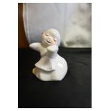Vtg Van Tellingen Huggingbduth Girl Salt Shaker