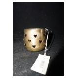 NWT Brass Candle Votive