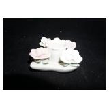 Vtg Capodimonte Porcelain Candleholder