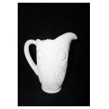 Vtg Westmoreland White Milk Glass Pitcher