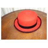 Lite Felt Wool Red Hat Made in USA