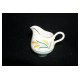 Vtg Blue Viking Wheat Creamer