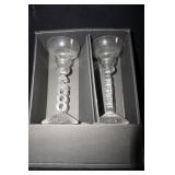 Cristal D Arques Millennium Candle Holders