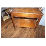 VTG Mahogany End Table Drawer by Colony Tables