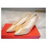 Silver Slipper Size 8.5  Wedding/ Prom Shoe 1994