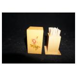 Wooden Toothpick Holder