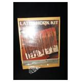 NIP Latch Hook Kit Winter Woods Design