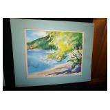 Oil Painting Matted by Megan