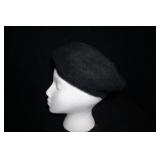 Black Nordstrom Hat Made in Italy