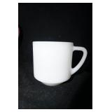 Fireking Milk Glass Coffee Cup