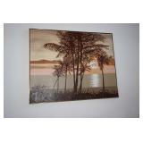 Extra Large Oil on Canvas Sofa Picture of Trees