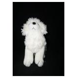 Soft Expressions White Dog Stuffed Animal