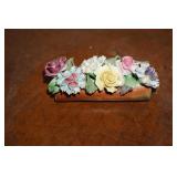 Denton China Flowers on a Log