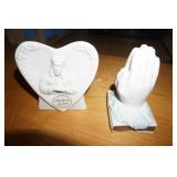 Collection of 2 Religious Figurines