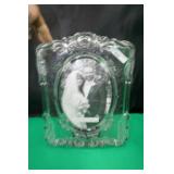 Vtg Mikasa Princess Pattern Crystal Picture Frame