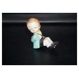 Vtg Boy Salt Shaker