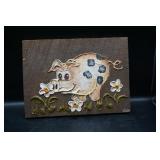 3 D Pig Wall Decor