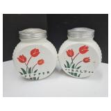 Vintage Salt & Pepper Shakers Anchor Hocking