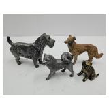 Metal Dog Statues Scotty Dog & More!