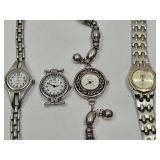 4 Untested Watches Faded Glory,Geneva,Watch IT