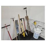 Lawn & Garden Tool with Bucket