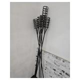 6 Tiki Torch Holders