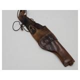 Vintage Leather Shoulder Gun Holster