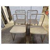 4  Vintage Cosco Folding Chairs