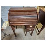 Vintage Childs Size Rolltop Desk 24 x 33" high