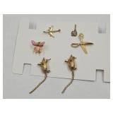 Lot of Costume Jewelry Pins Bee, Mice, Plane +